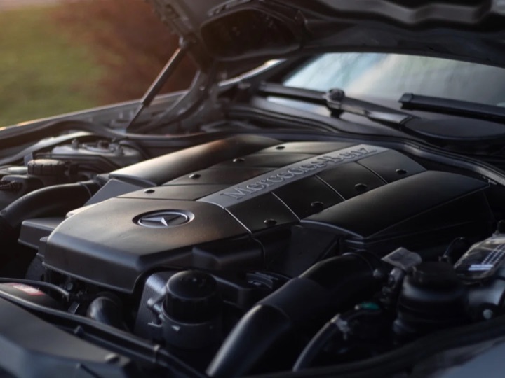 Mercedes SL, detajl