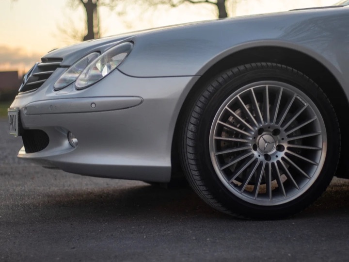Mercedes SL, detajl