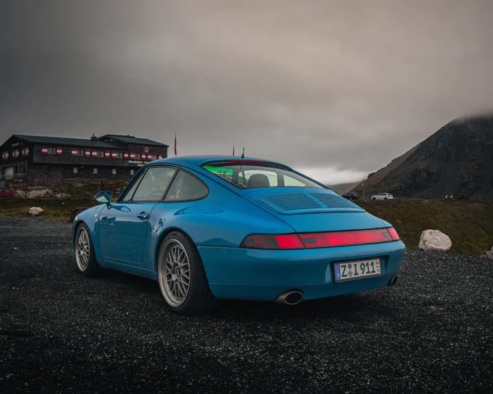 Porsche 993 na prelazu